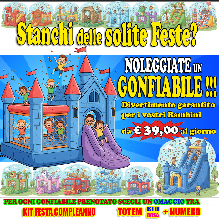 Noleggio Gonfiabili Padova